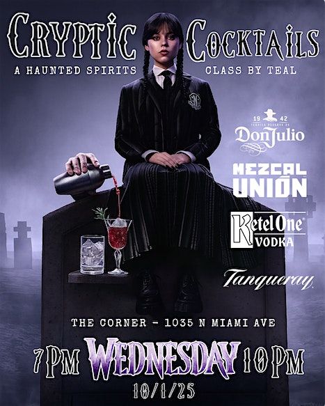 Cryptic Cocktail Class at The Corner