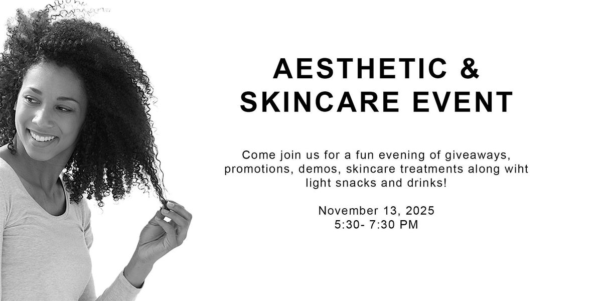 Aesthetics & Skincare Event