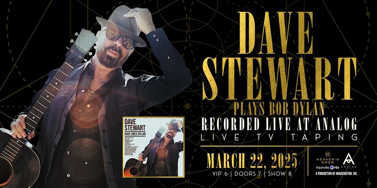 Recorded Live at Analog: Dave Stewart