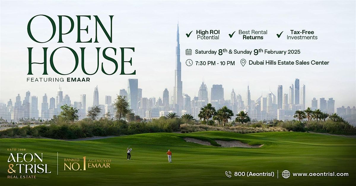 Open House at Emaar Properties \u2013 Turn Your Money into Profits!