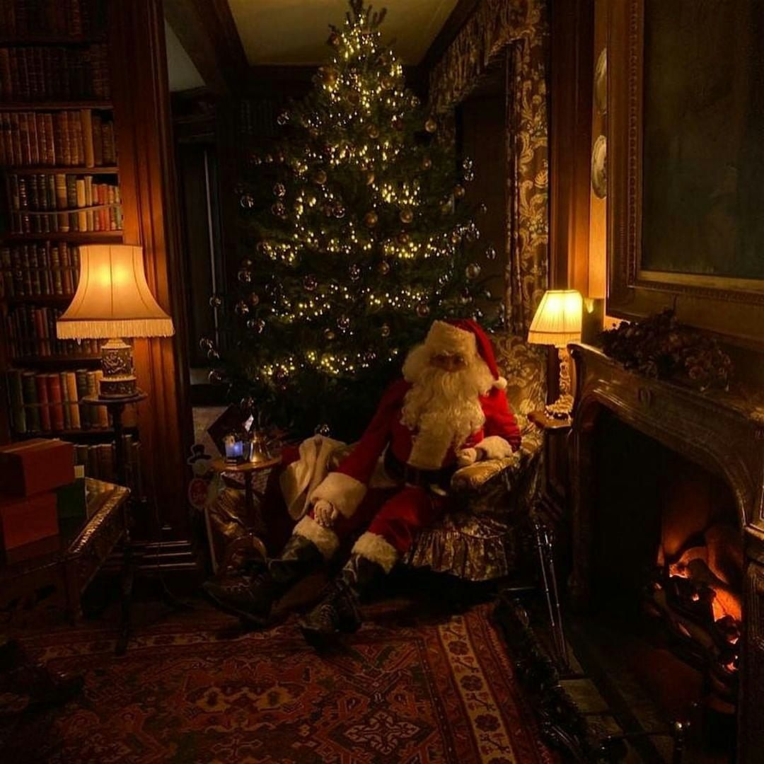 Santa at Brodie Castle