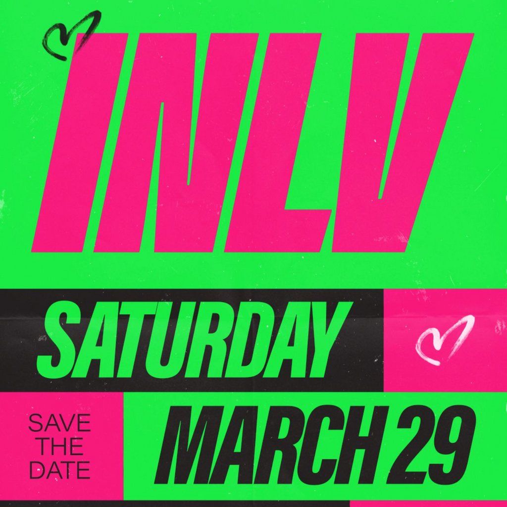 INLV - Sat 29th March at Studio 338 London