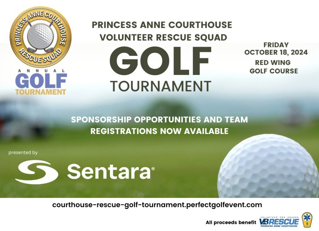 Princess Anne Courthouse Volunteer Rescue Squad 3rd Annual Golf Tournament