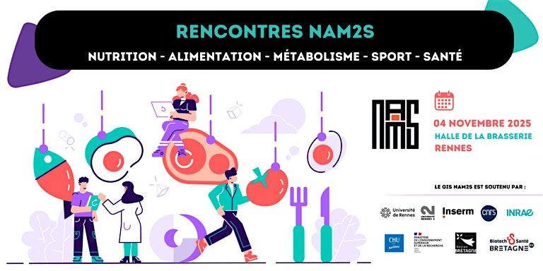11\u00e8mes rencontres Nutrition - Alimentation - M\u00e9tabolisme - Sport - Sant\u00e9
