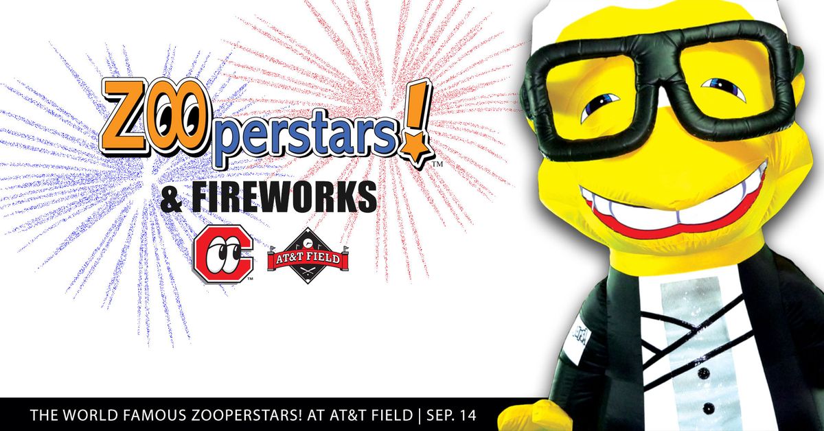 Fireworks & The World Famous Zooperstars | Lookouts vs. Trash Pandas