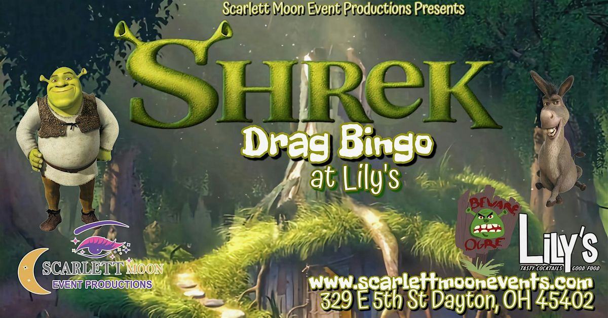 Shrek  Drag Bingo