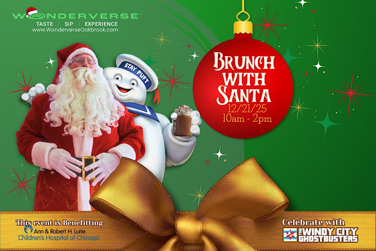 Brunch with Santa and the Ghostbusters at Wonderverse