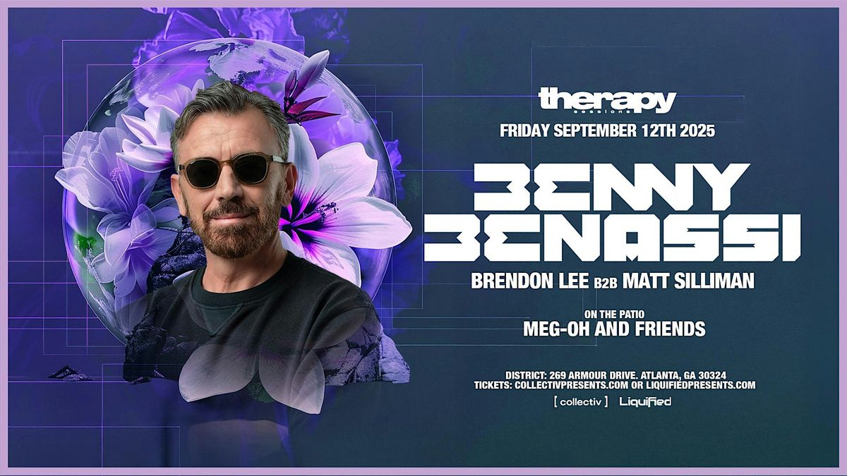 BENNY BENASSI  | Friday September 12th 2025  | District Atlanta