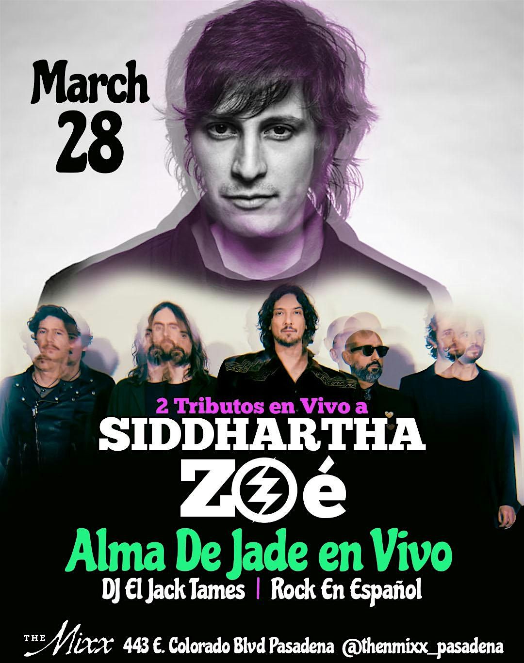 Tributo a Zo\u00e9 ^ Siddhartha en VIVO por Alma De Jade