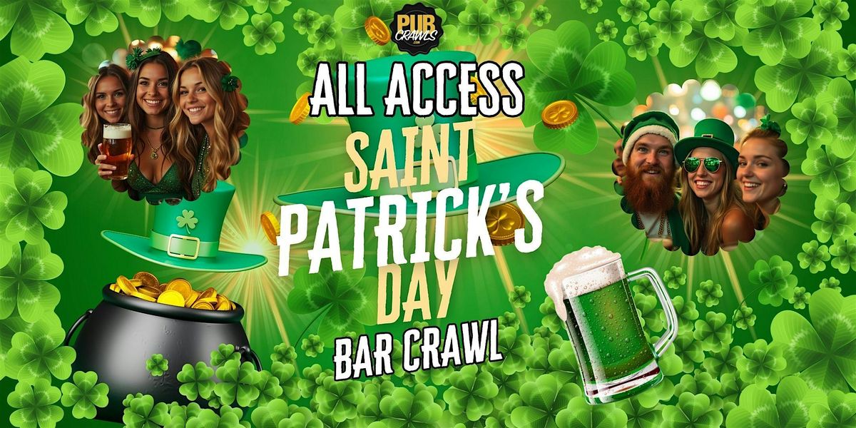 West Palm Beach St Patrick's Day Bar Crawl All Access