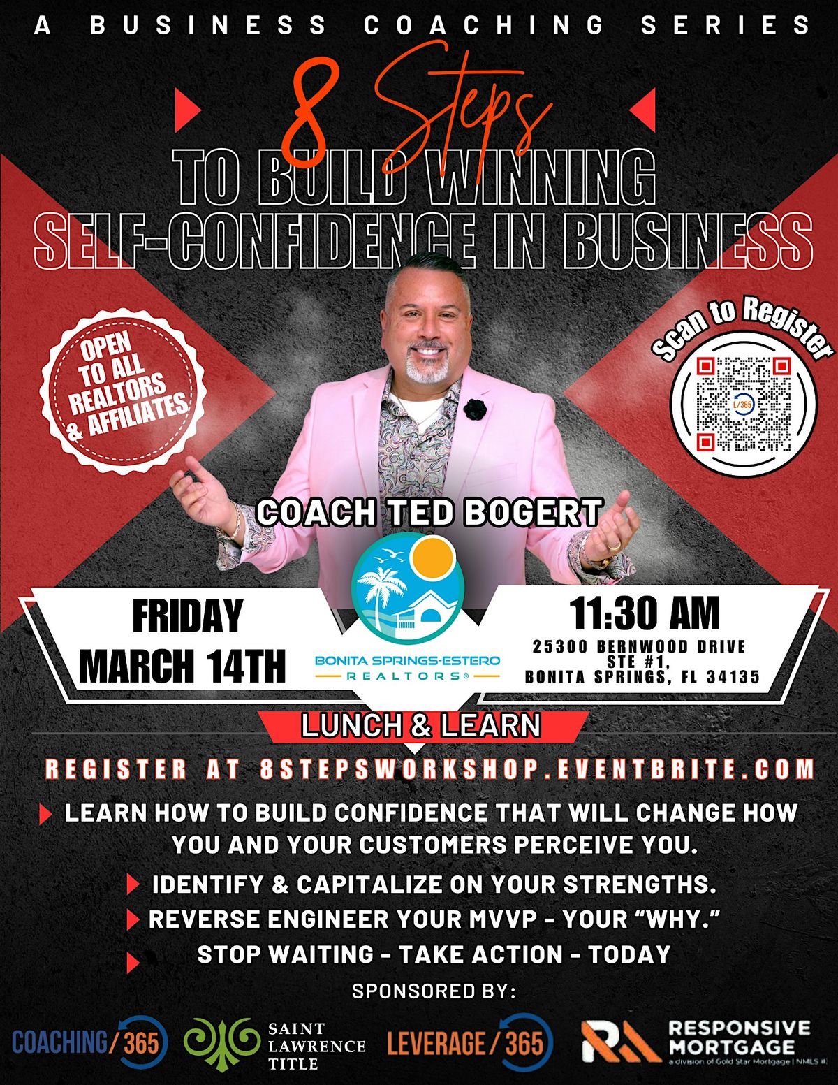 Coaching Series - "8 Steps to Build Winning Self-Confidence in Business"