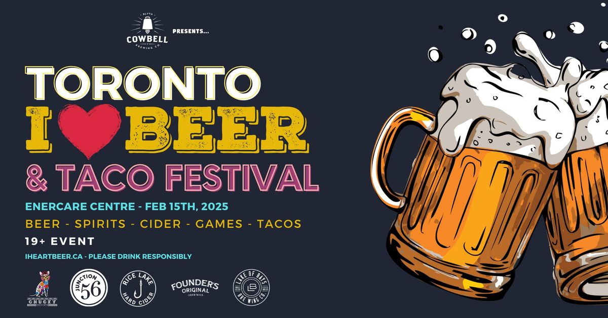 2025 Toronto I heart Beer & Taco Festival