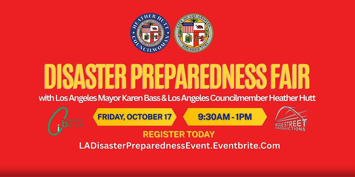 Disaster Preparedness Community Event
