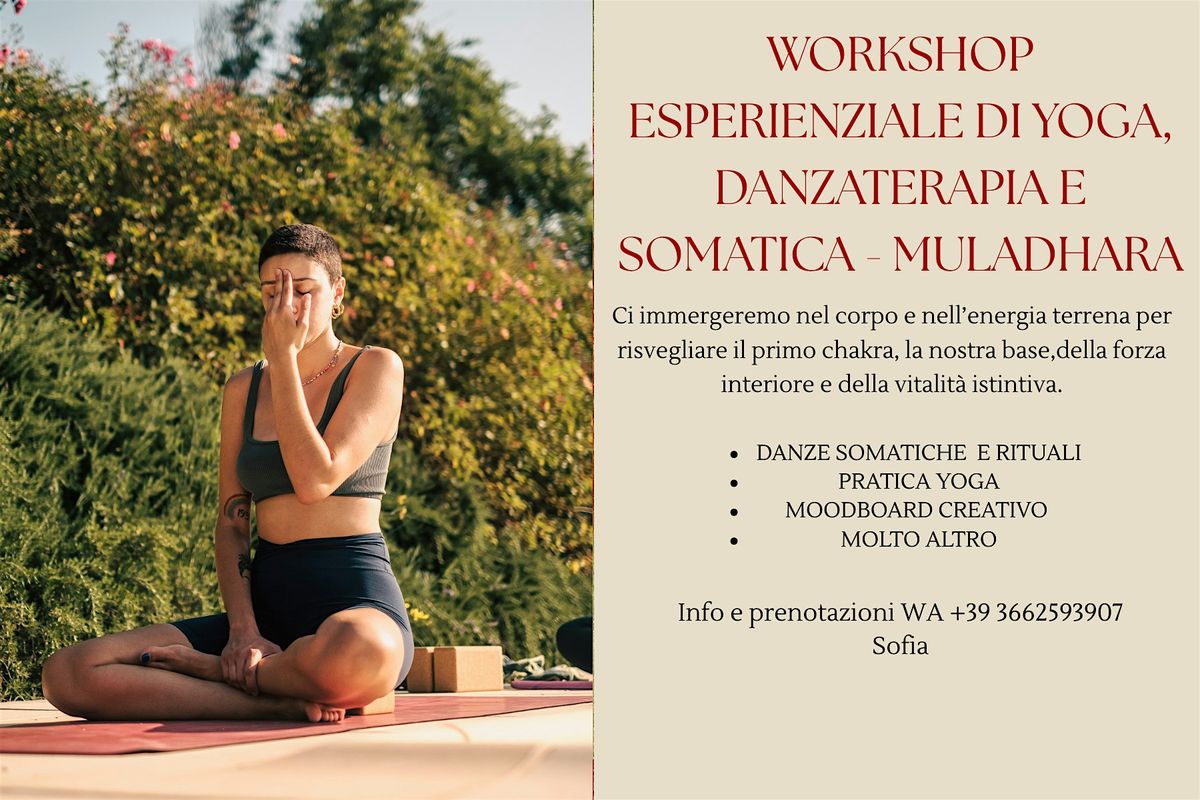 Workshop esperienziale di yoga, danzaterapia e somatica - Muladhara
