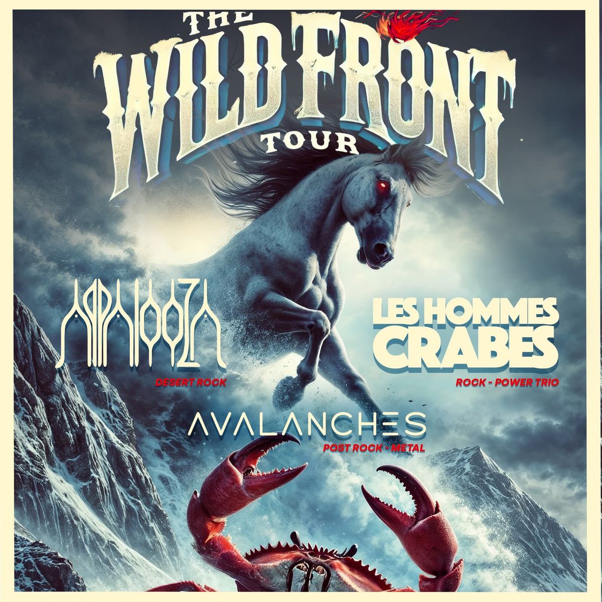 THE WILD FRONT TOUR - Le Ferrailleur Nantes