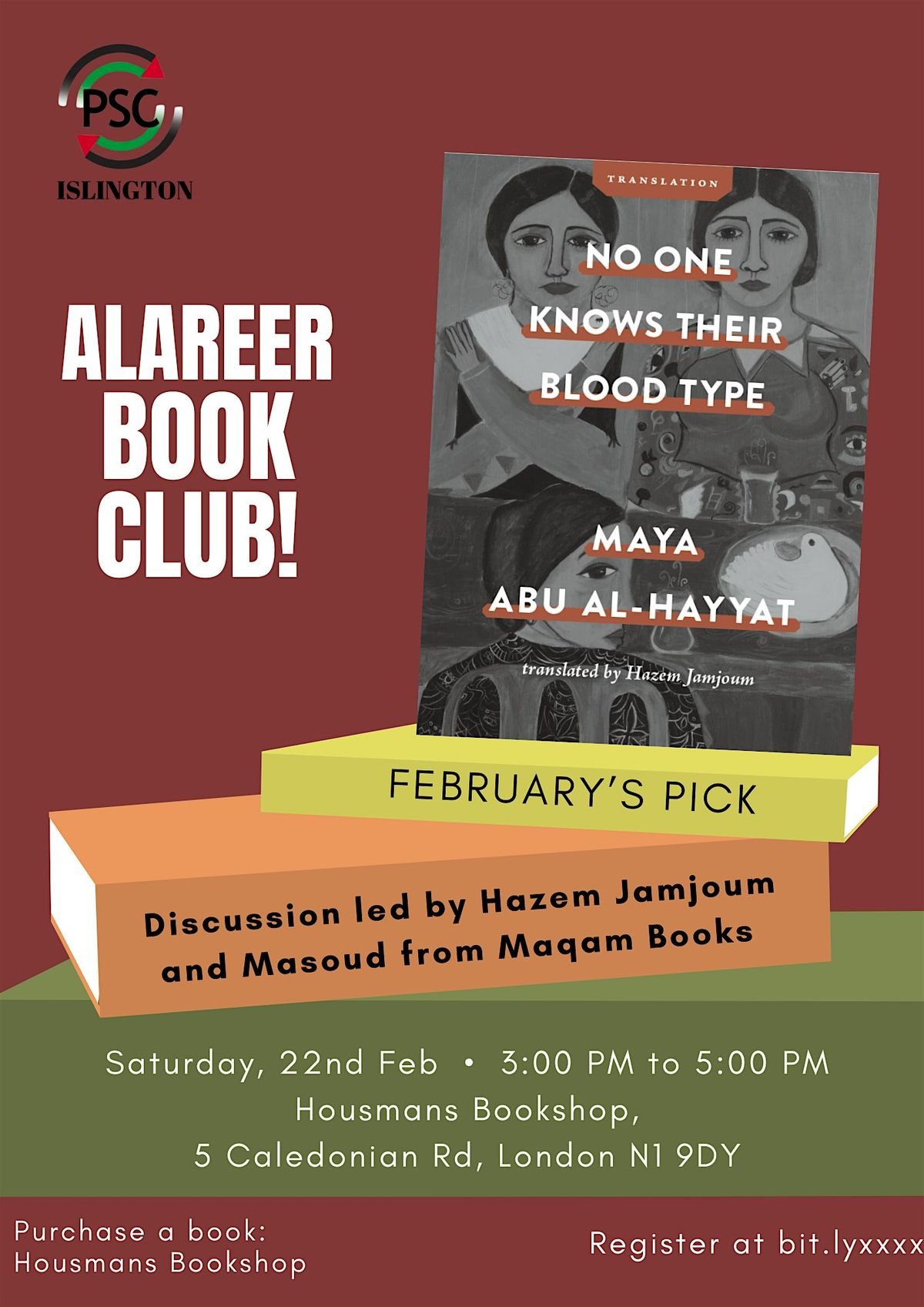 Alareer Book Club for Solidarity with Palestine