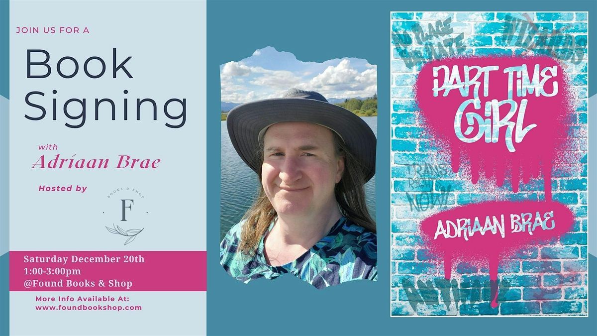 Book Signing with Adriaan Brae