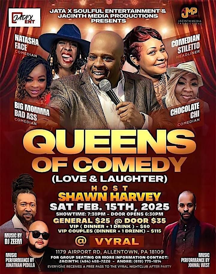 Queens of Comedy \u201cLove & Laughter \u201c