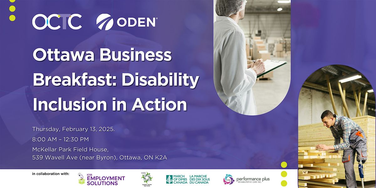 Ottawa Business Breakfast: Disability Inclusion in Action