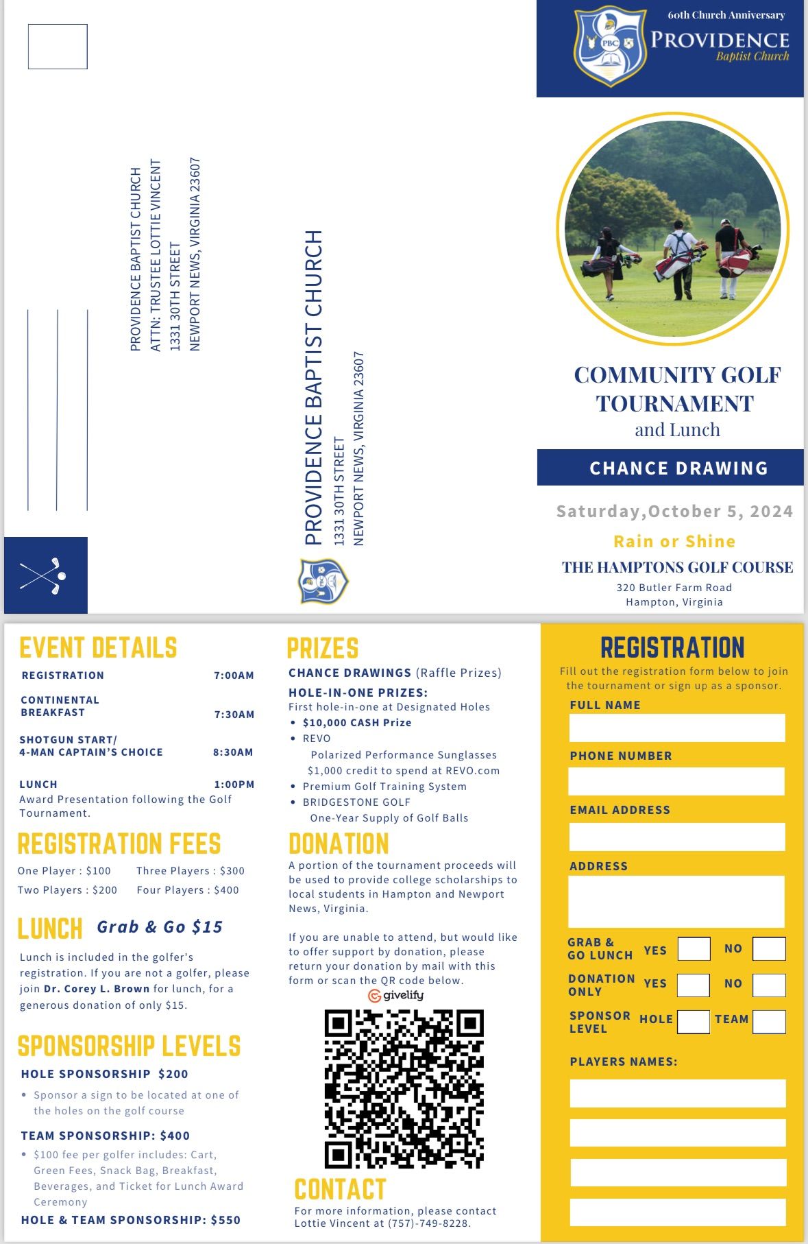 Community Golf Tournament 