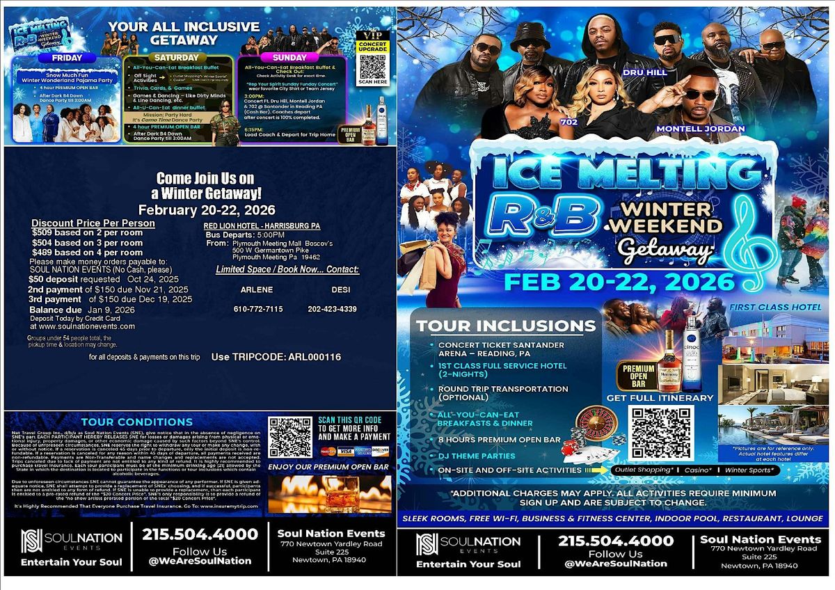 Ice Melting R&B Winter Weekend Getaway Ski Trip Weekend!!