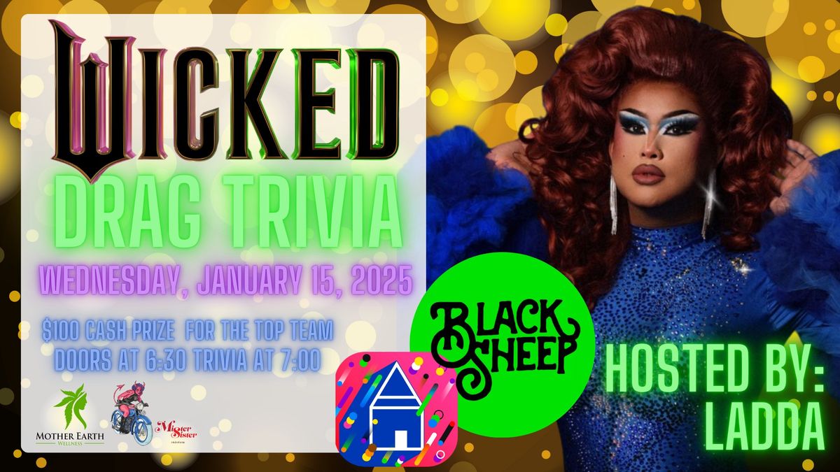 Drag Trivia Every Month at Black Sheep with Ladda