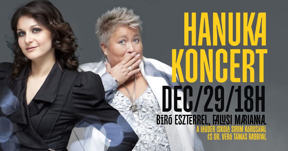 F\u00c9NY \u00c9S HANG - HANUKA KONCERT 2024