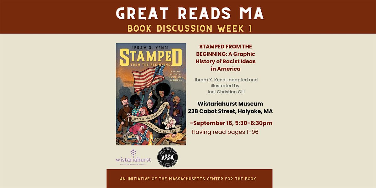 Book Discussion Group week 1: Stamped from the Beginning
