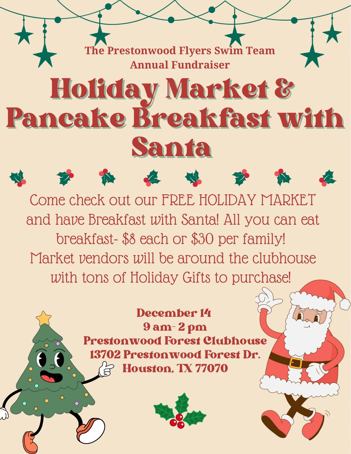 Breakfast With Santa & Mistletoe Market!