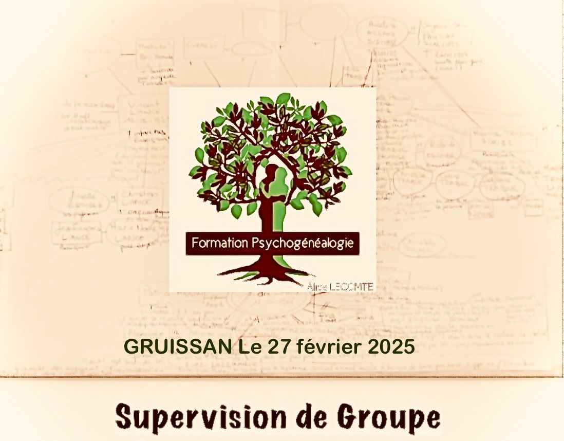 Supervision de Groupe autour du g\u00e9nosociogramme selon Alice LECOMTE