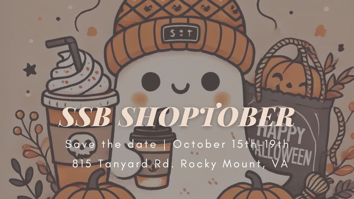 \ud83c\udf89 SHOPTOBER: Holiday Shopping Week \ud83c\udf89