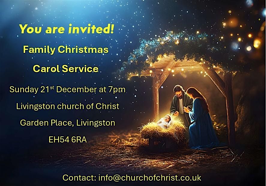 FAMILY CHRISTMAS CAROL SERVICE