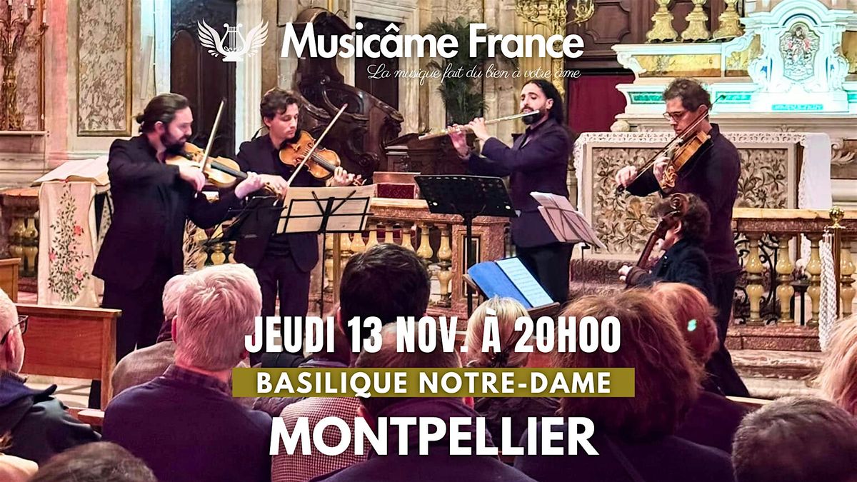 Concert Music\u00e2me \u00e0 Montpellier : Vivaldi x Bach x Piazzolla