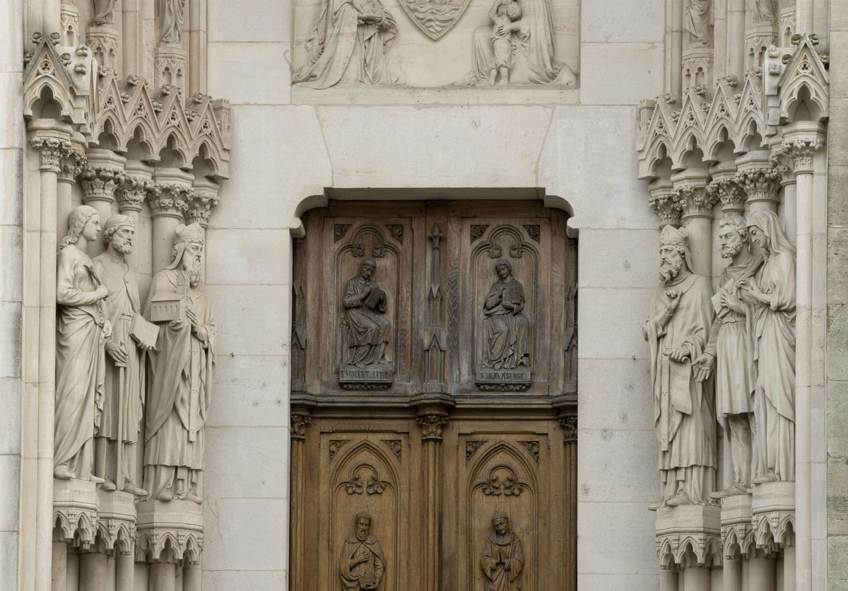 Les sculptures de la basilique Saint-Epvre