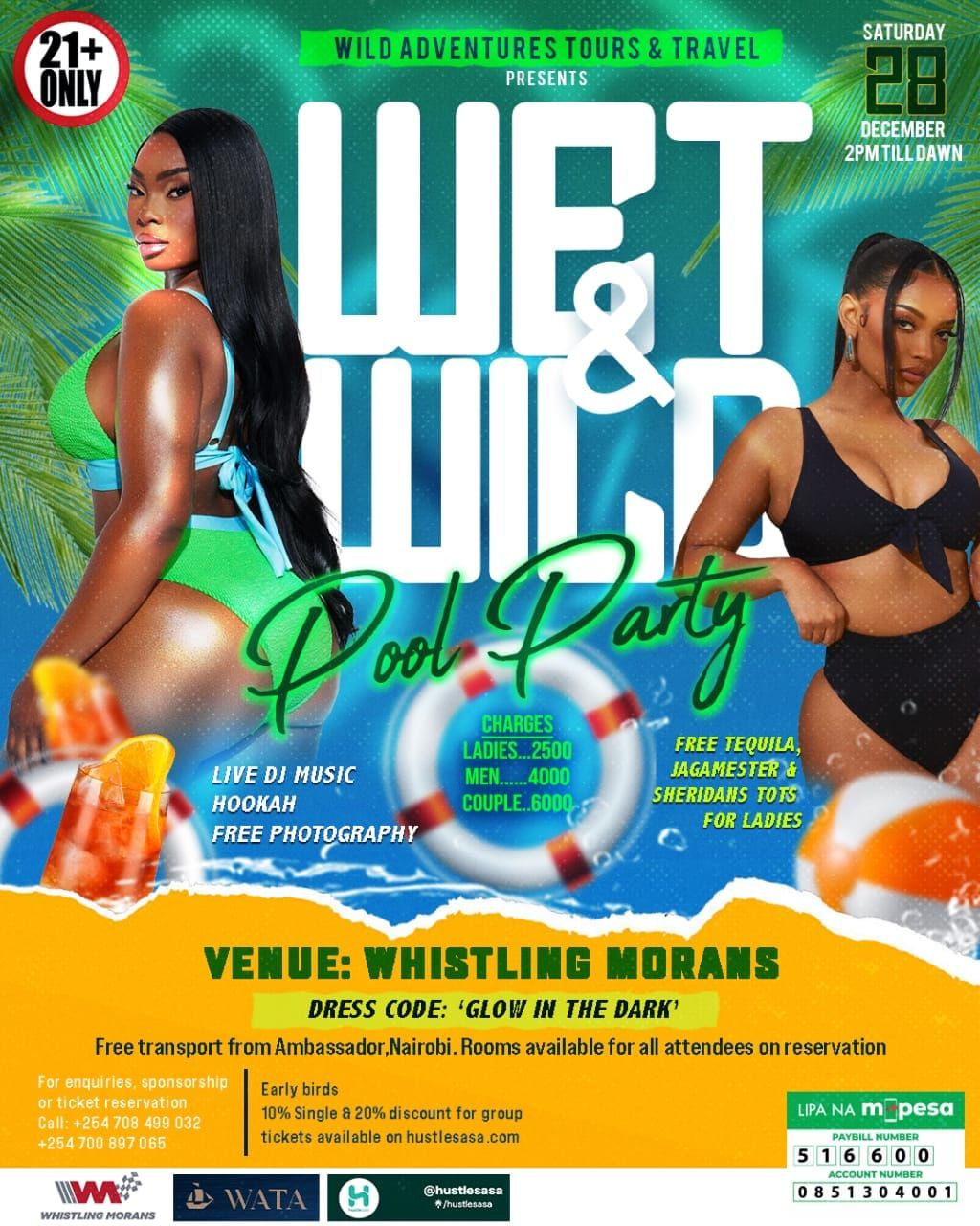 Wet n Wild pool party 2024 edition