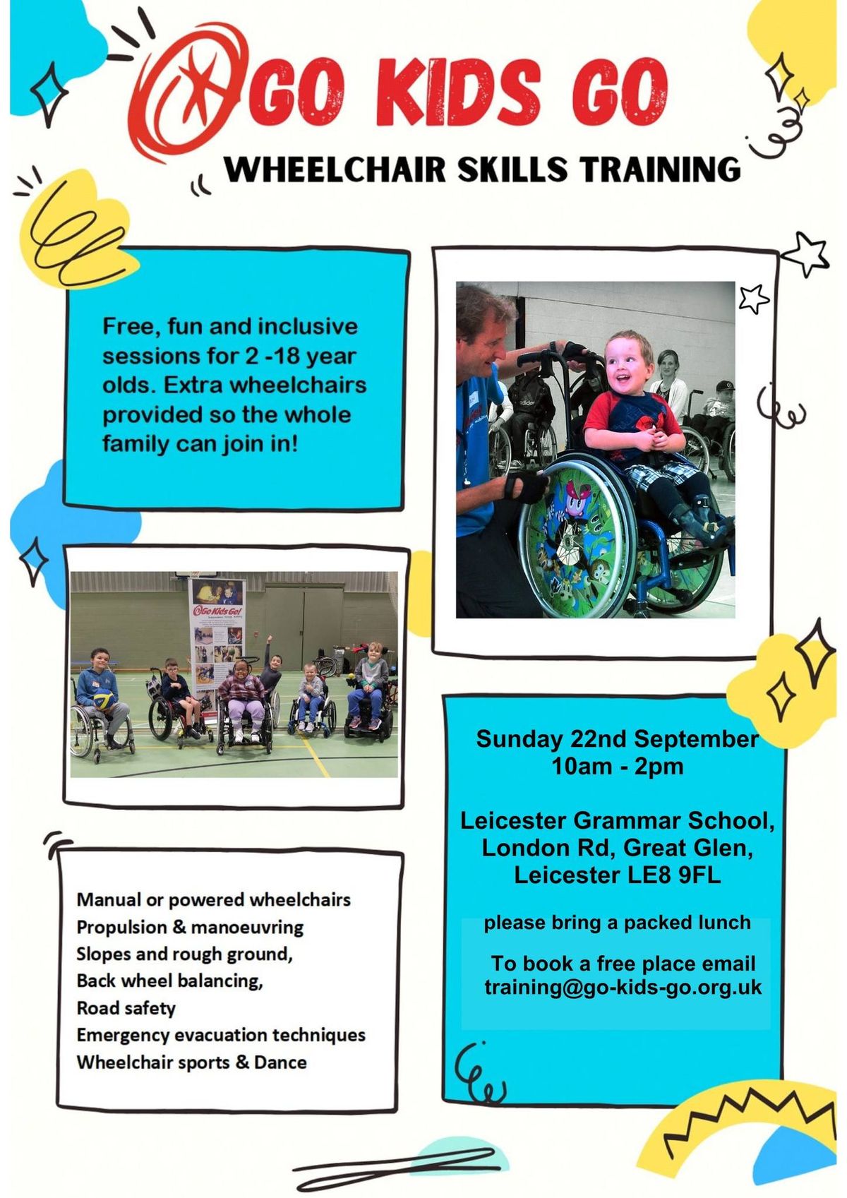 Leicester Wheelchair Training Session