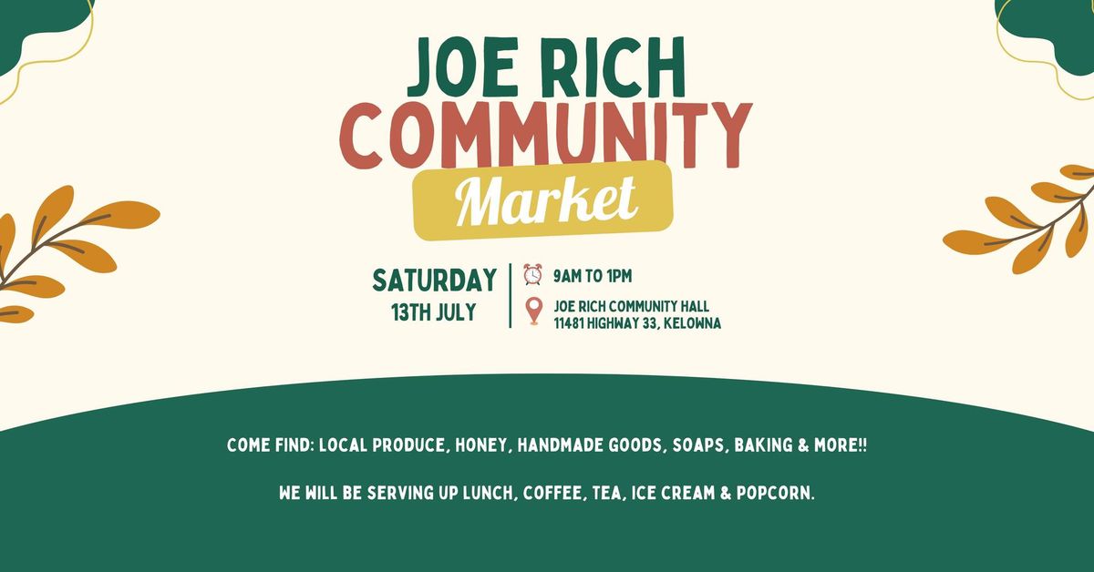 Joe Rich Community Market 