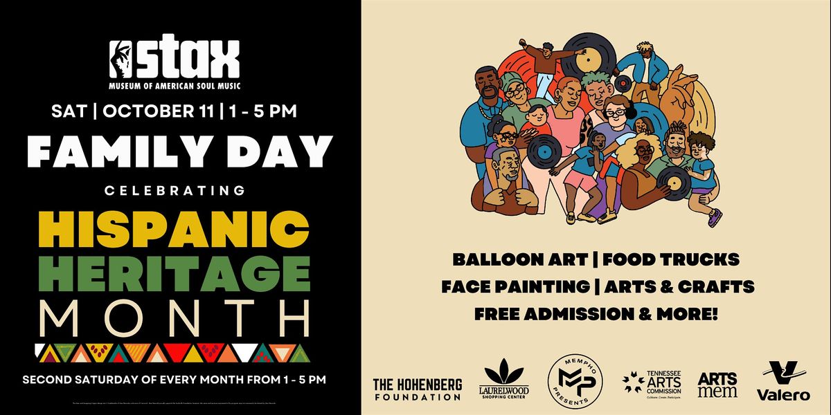 October Family Day: Celebrating Hispanic Heritage Month