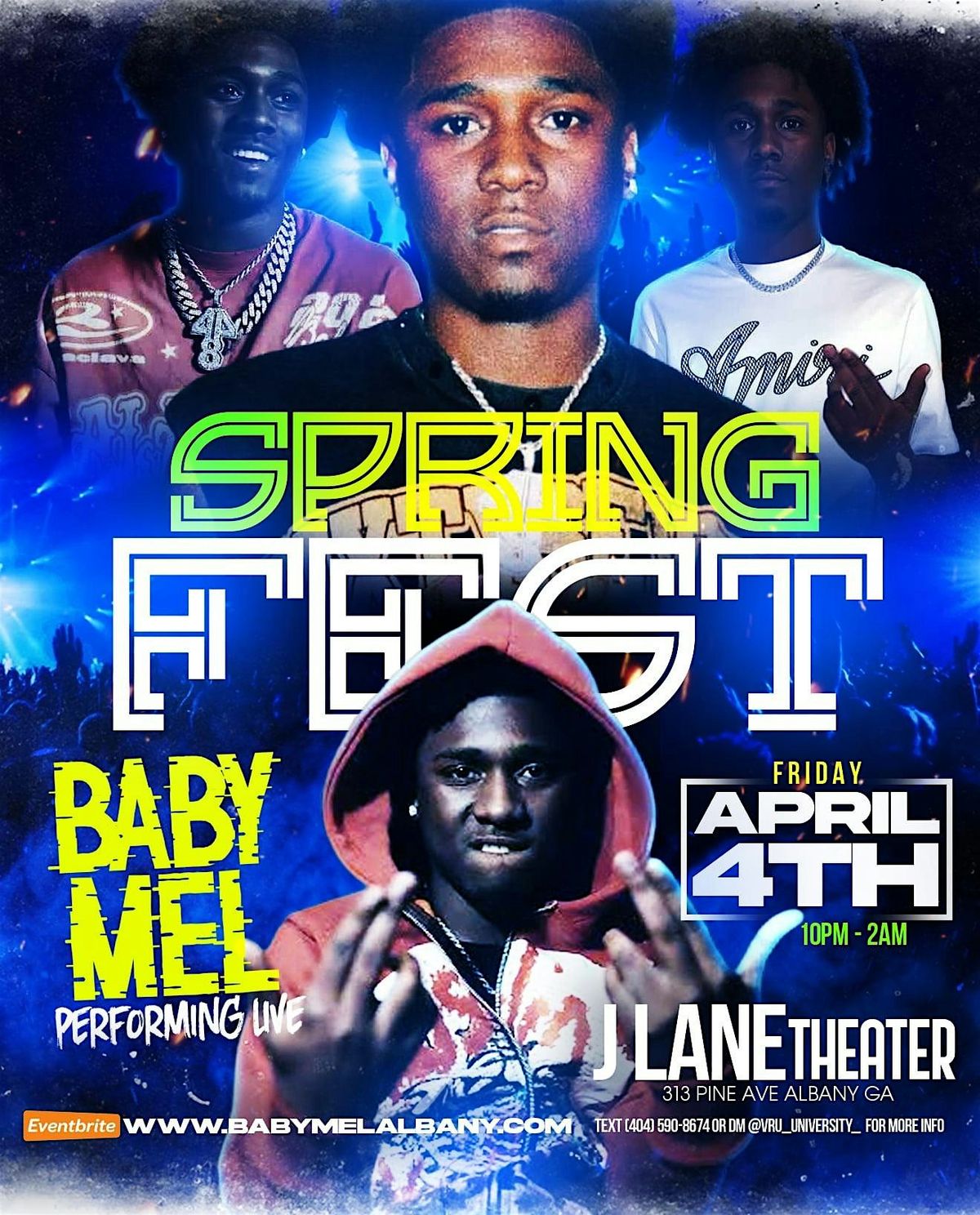 Baby Mel performing live (SpringFest 25\u2019 Kickoff)