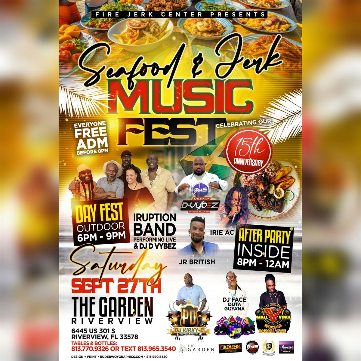 SEAFOOD and JERK MUSIC FEST TAMPA