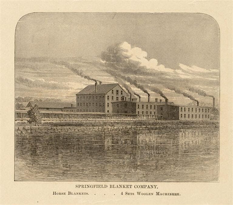 FREE LECTURE:  Holyoke's Springfield Blanket Company