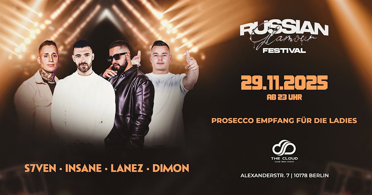 29.11.2025 \u2605 RUSSIAN GLAMOUR FESTIVAL \u2605 CLUB THE CLOUD BERLIN \u2605 INSANE \u2605 L