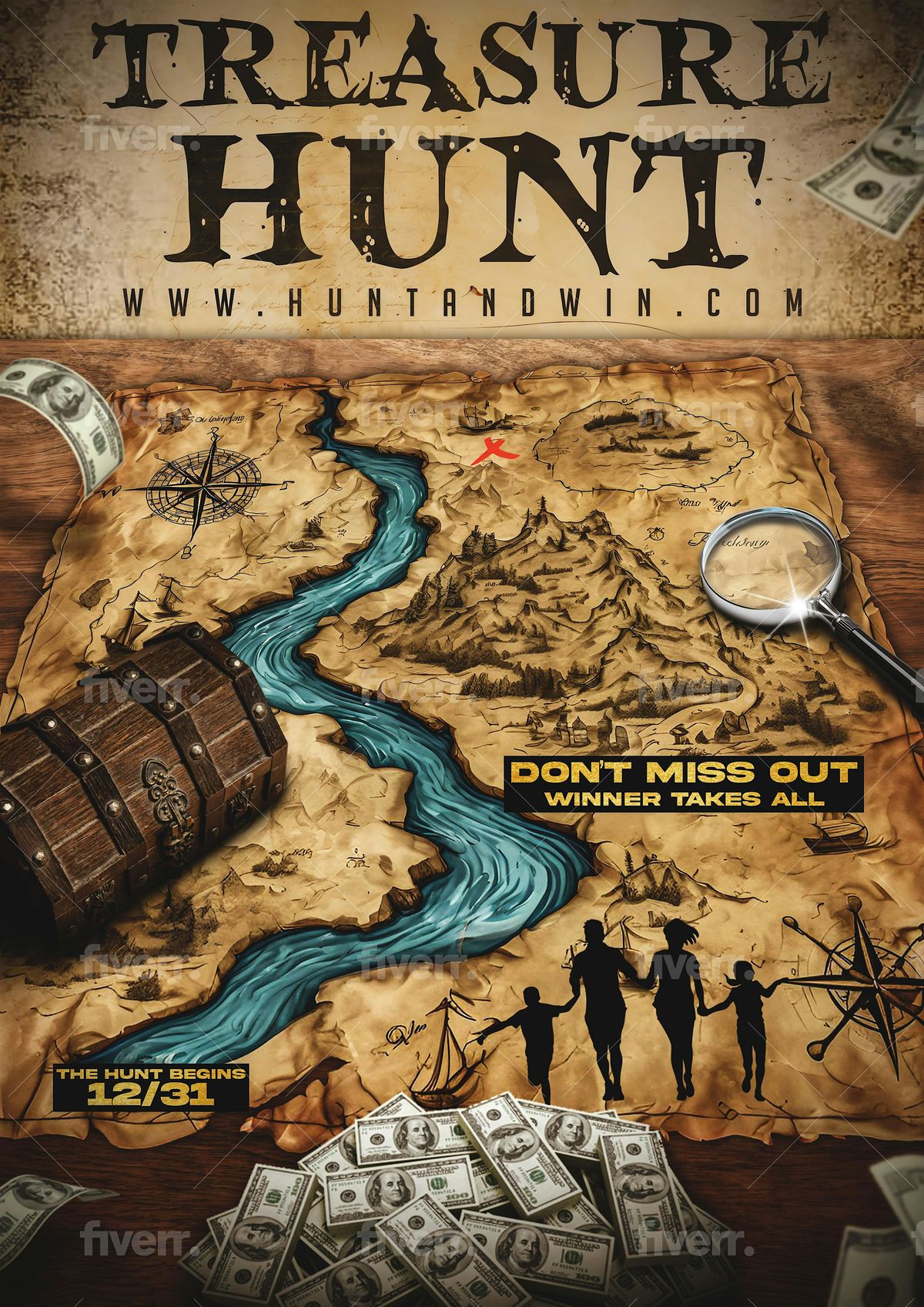 Red Bluff Treasure Hunt!