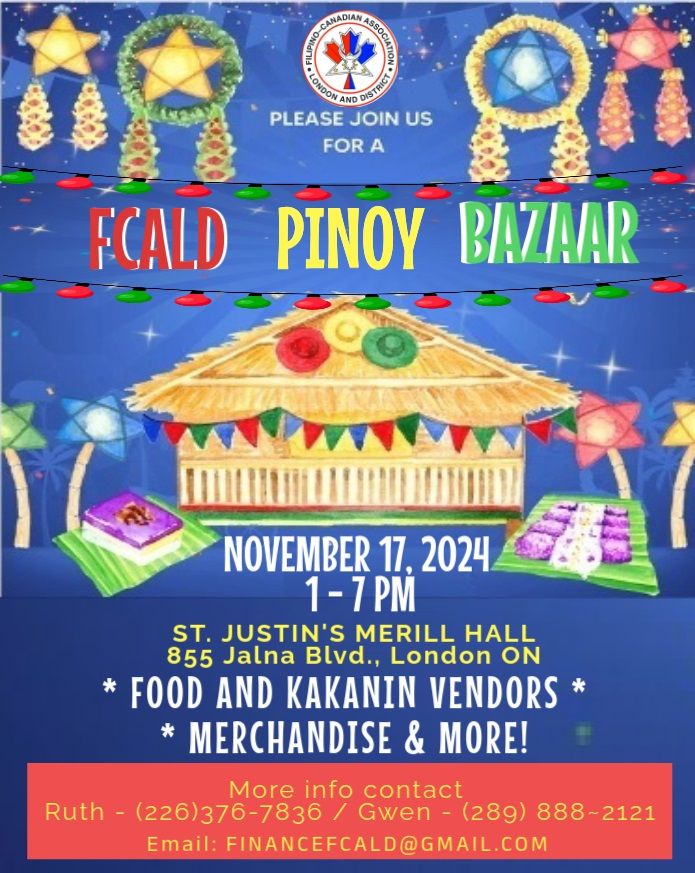 FCALD PINOY BAZAAR 2024 