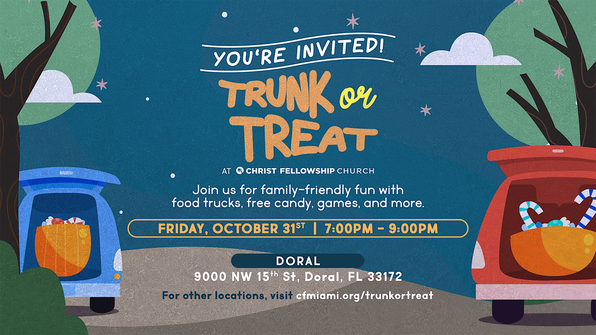 Christ Fellowship "Trunk or Treat" Doral