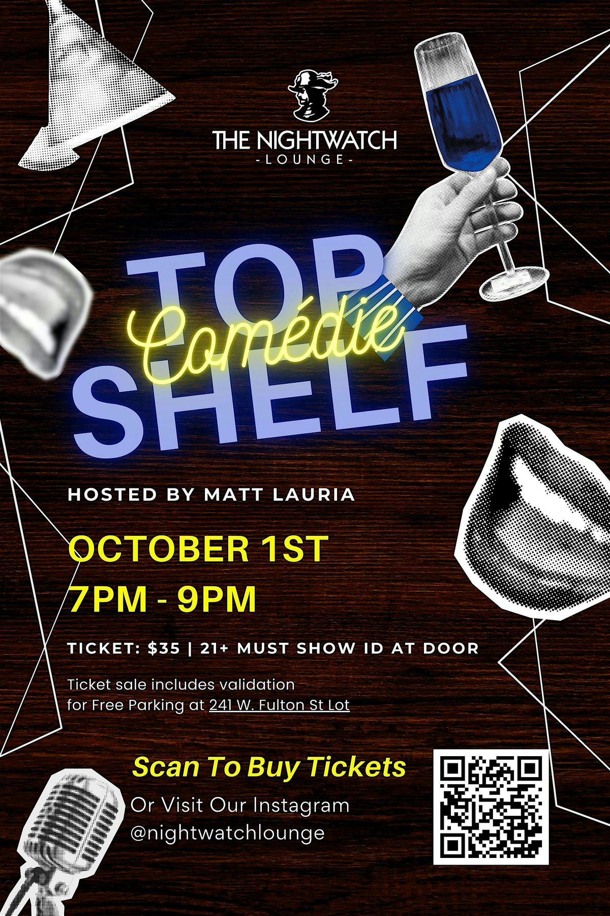 THE NIGHTWATCH LOUNGE COMEDY SHOW