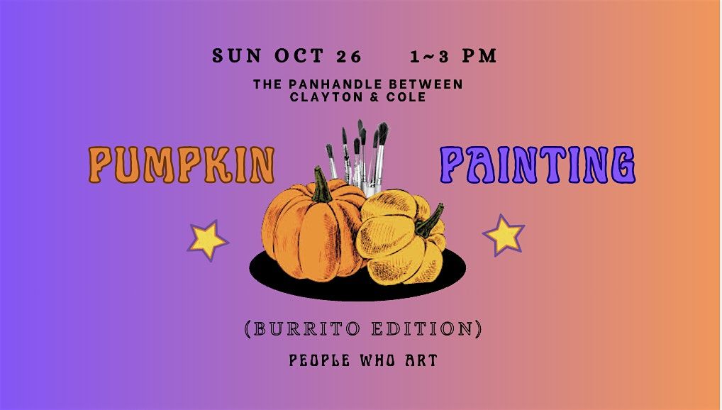 Pumpkin Painting (Burrito Edition)