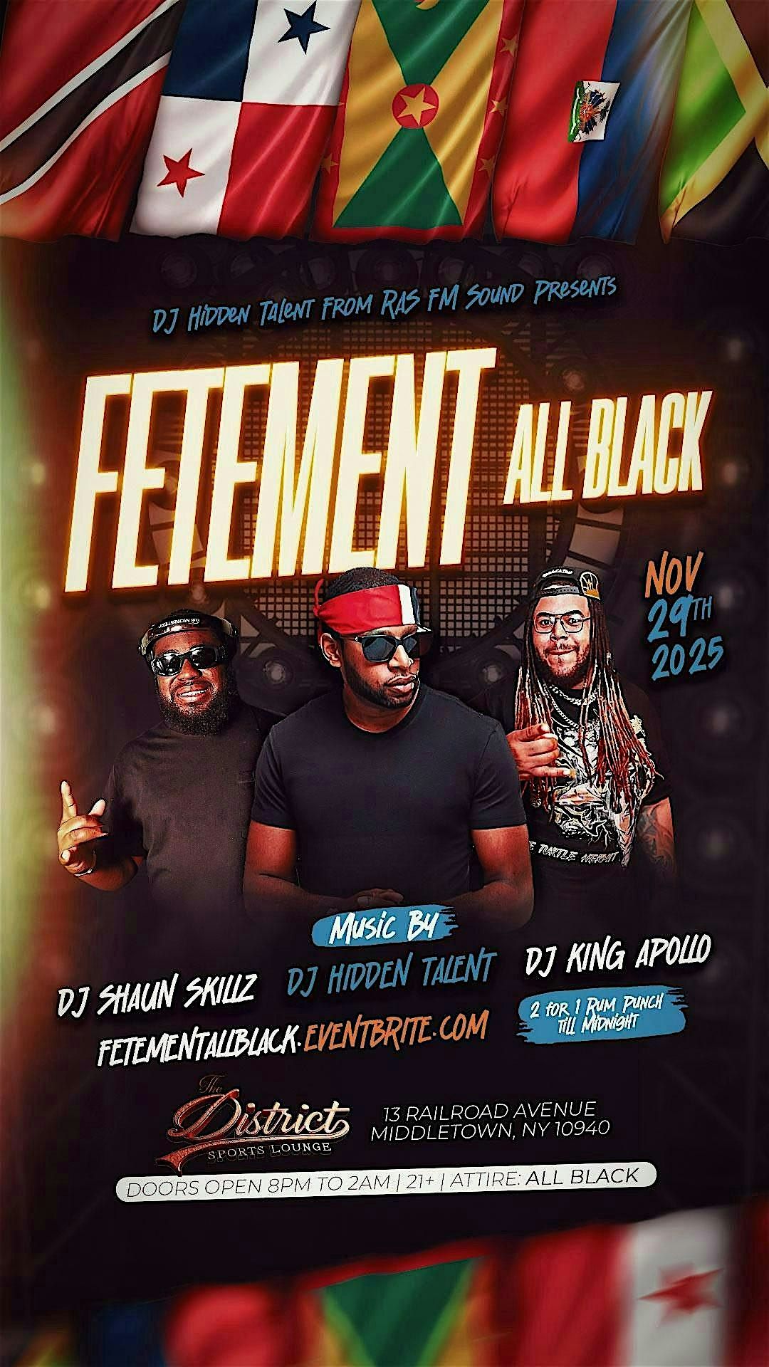 FeteMent All Black