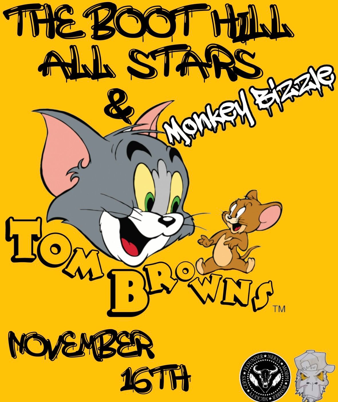 The Boot Hill All Stars + Monkey Bizzle Double Header!