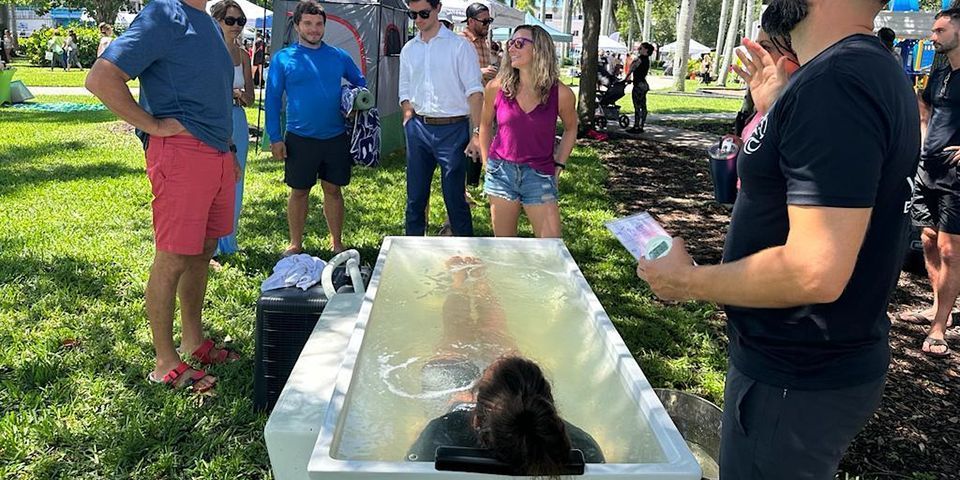 ICE BATH - COCO MAKET- WEST PALM BEACH